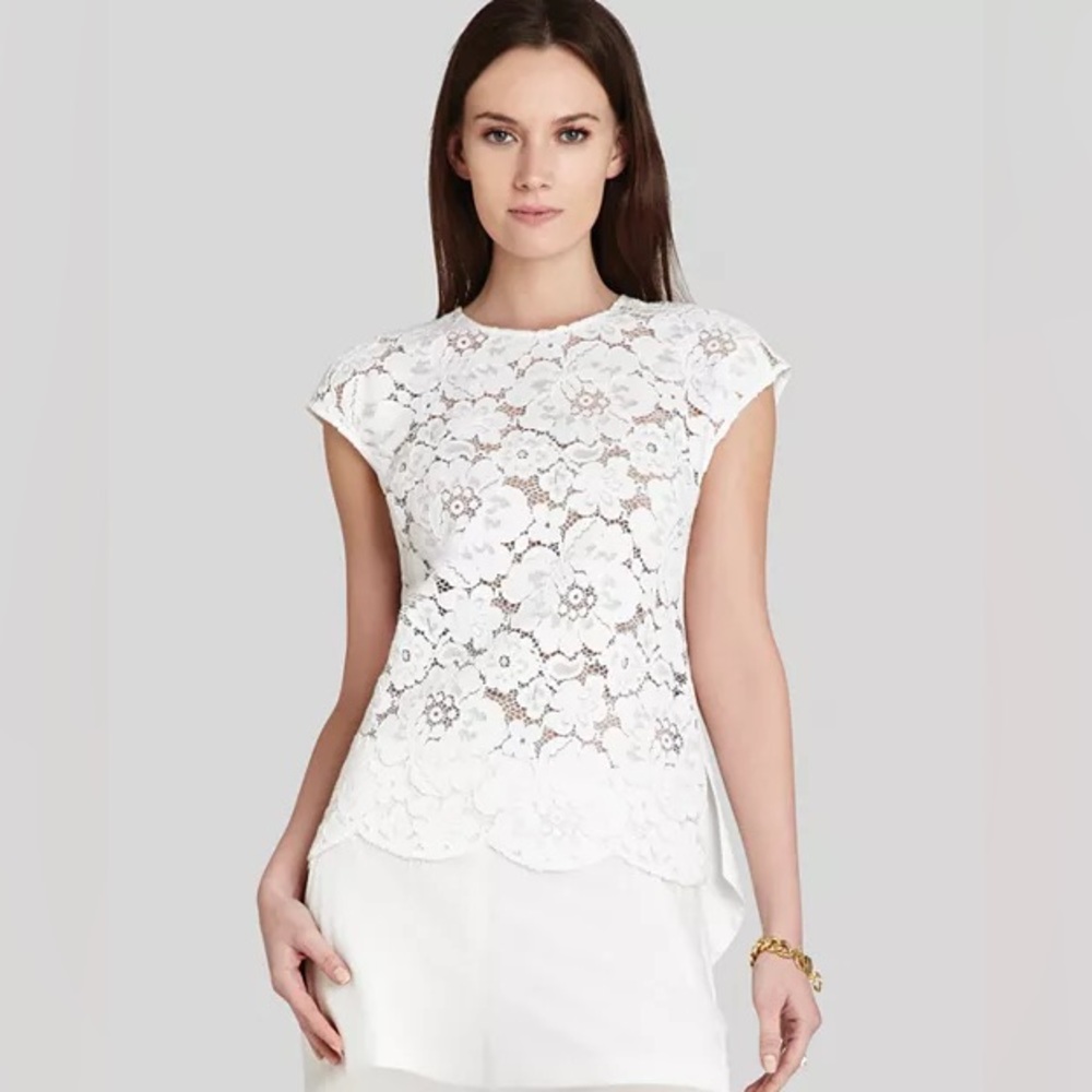 BCBG MaxAzria Lace Top
